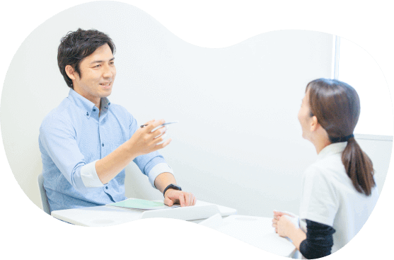 キャリア形成の相談もできる個人面談